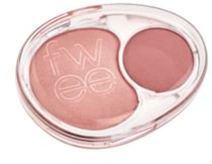 Mellow Dual Blusher - 12 Colors #RS01 Rosy Talk