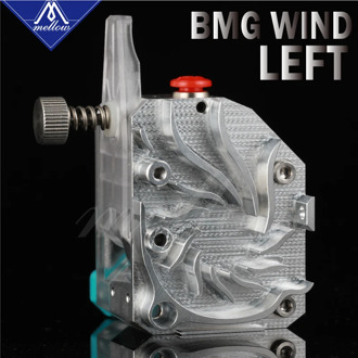 Mellow Left NF-BMG-WIND Bimetal V6 Dual Drive BMG Extruder For Ender 3 Reprap Mk8 I3 ANET 3D Printer Parts