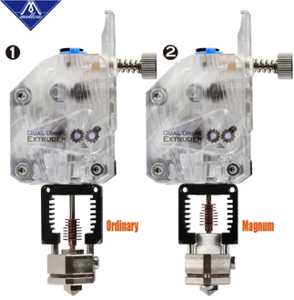 Mellow Nf-Crazy Hotend With Bmg Extruder Plated Copper V6 Nozzle Kit For 3D Printer Blv Printing 1.75MM Abs Petg Tpu Nylon Peek