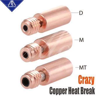 Mellow NF DCrazy/MCrazy/MTCrazy Heat Break Cyclops And Chimera Hotend 2 In 1 Out Nozzle Throat For 3D Printer Dual Extruder