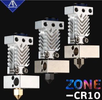 Mellow NF Zone-CR10 Hotend Extruder Kit Aerospace Materials For Creality Ender 3 Micro Swiss MK8 Nozzle 3D Printer Parts