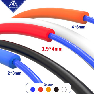 Mellow PTFE Tube Teflonto For 1.75mm/3.0mm TL-Feeder Ender 3 Prusa I3 Bowden Hotend Extruder 3D Printer Parts Capricornus Tube
