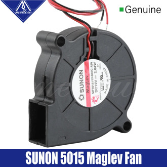 Mellow Sunon 3D Printer Blower Fan 5015 12V (Up 24V)0.17A Magnetic Suspension Bearing Fan Centrifugal DC Cooling Turbo fan 5015S