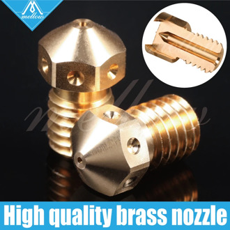 Mellow Top quality Brass V6 Nozzles For 3D printer Hotend Nozzle For M6 E3D Nozzles hotend BMG Extruder J-Head&MK8 Ender 3