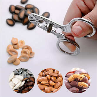Meloen Zaad Opener Klem Walnoot Grenen Tang Schaar Zonnebloem Moer Cracker Keuken Huishoudelijke Tool Sheller Notenkraker