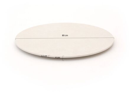Melville Lazy Susan draaiplateau ø 80cm - Laagste prijsgarantie! Wit
