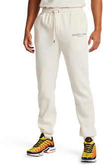 Members Club Broeken Heren - Wit - Maat M - Katoen Fleece White