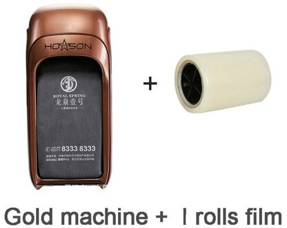 Membraan Automatische Overschoen Machine Film Dispenser Zool Die Machine Home Hotel Office Tijd & Arbeidsbesparende goud 1 rolls film