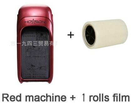 Membraan Automatische Overschoen Machine Film Dispenser Zool Die Machine Home Hotel Office Tijd & Arbeidsbesparende rood 1 rolls film