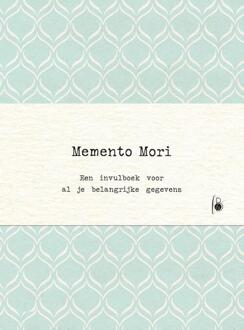 Memento Mori - Boek BBNC Uitgevers (9045323818)