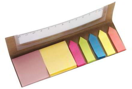 Memoblaadjes Liniaal