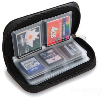 Memory Card Storage Wallet Case Bag Holder Sd Micro 22 Slots Camera