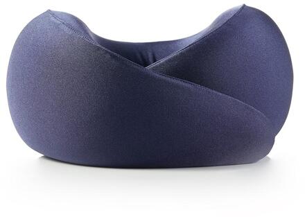 Memory Foam Auto Nekkussen Multifunctionele Reizen Auto Dutje Kussen 360 Graden Hals Ondersteuning Home Office Auto Kussen hals marine blauw