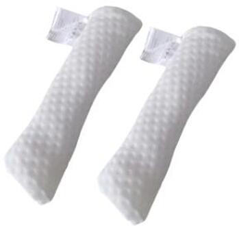 Memory Foam Beddengoed Kussen Anti-Druk Hand Kussen Ijs Zijde Trage Rebound Multifunctionele Kussen Thuis Zijde Paar Beding 2 pillow case