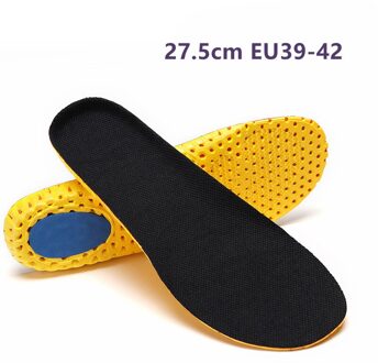 Memory Foam Inlegzolen Voor Schoenen Zool Mesh Deodorant Ademend Kussen Running Inlegzolen Voor Voeten Man Vrouwen Orthopedische Inlegzolen 27.5cm EU39-42