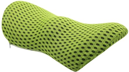 Memory Foam Kussen Lendensteun Kussen Autostoel Taille Kussen Beschermen Wervelkolom Wervel Low Back Kussen Bed Slapen Kussen groen