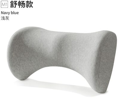 Memory Foam Kussen Vrouwen Zwangere Body Ondersteuning Taille Side Sleeper Back Massage Kussen Beddengoed Slaap Thuis A-licht grijs