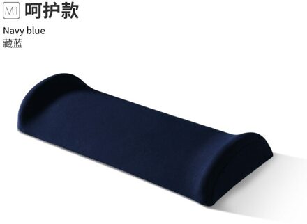 Memory Foam Kussen Vrouwen Zwangere Body Ondersteuning Taille Side Sleeper Back Massage Kussen Beddengoed Slaap Thuis B-donker blauw