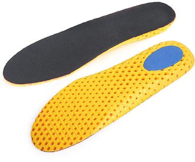 Memory Foam Orthotics Arch Painshock Absorptie Ademend Zachte Inlegzolen Zweet-Absorberende Veer Ademende Inlegzolen 35