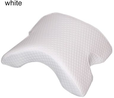 Memory Foam Slaap Nekkussen Trage Rebound U-Vormige Geen Hand Gevoelloosheid Rest Kussen Health99 wit