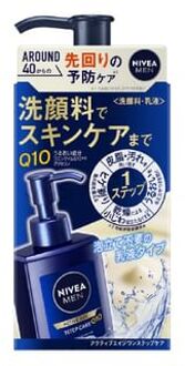 Men Active Age One Step Care Q10 Facial Wash Lightly Scented - 150ml