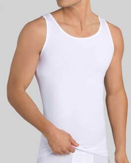Men Basic hemd (set van 2) wit - 7 (XL)