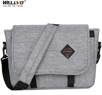 Men Casual Shoulder Bag Men's Crossbody Bags Waterproof Nylon Men's Bag Leisure Large Capacity Pockets Messenger Bag Male XA80C