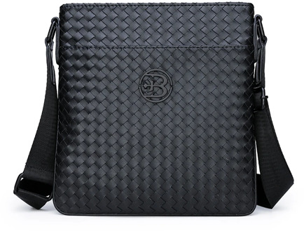 Men Crossbody Bag Fashion High Quality PU Leather Shoulder Bag Casual Black Business Mens Hand Bag For Phone High Quality Travel