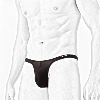 Men G-Strings Thong Underwear Ice Silk Sexy Gay Sissy Tanga Hombre Jockstrap Penise Bag Breathable Thin Men Underwear