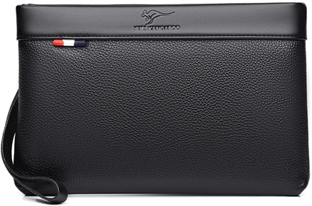 Men Genuine Leather Clutch Bag Large Capacity Men Wallets Cell Phone Pocket Passcard Pocket High Quality Purse for Men Hand Bag