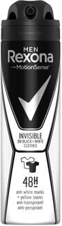 Men Invisible Black+White Anti White Marks Deodorant - 150ml