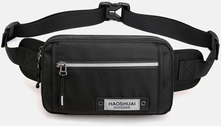 Men Nylon Belt Fanny Pack Pouch Military Multi-Pocket New Stylish Male Single Cross body Chest Pack Waist Hip Bum Bags