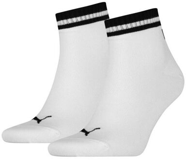 Men Quarter White/Black 2-pack-39-42