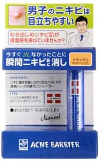 Men's Acne Barrier Protect Concealer Natural 5g