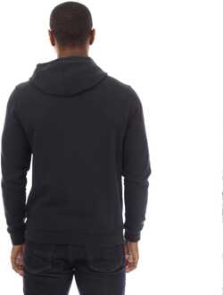 Men's Belstaff Cotton Fleece Full Zip Hoodie in inkwell Blauw