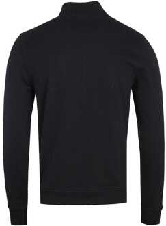 Men's Belstaff Cotton Fleece Full Zip Sweatshirt in Black - maat M Zwart