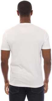 Men's Belstaff Cotton Jersey Phoenix T-Shirt in White - maat M Wit