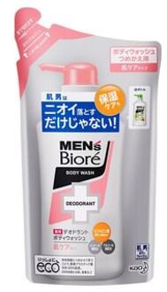 Men's Biore Deodorant Body Wash Gentle Floral - 380ml Refill
