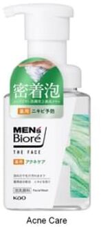 Men's Biore The Face Foam Facial Wash Acne Care - 200ml