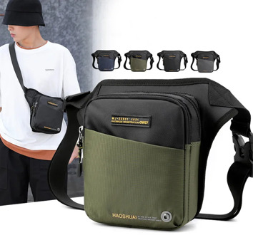 Men's Drop Leg Bag Waterproof Nylon Motorcycle Thigh Hip Bags Boys Outdoor Casual Waist Bag Biker Fanny Pack Moto Bag Wholesale