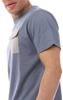 Men's Duck and Cover Limatar T-Shirt in Blue Blauw - S