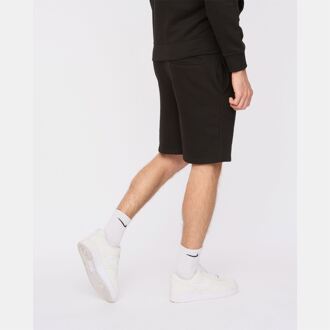 Men's Duck and Cover Randolph Shorts in Black Zwart - L