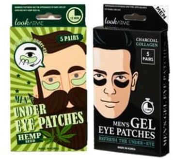 Men's Gel Eye Patches - 2 Types Hemp Seed