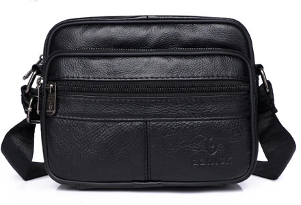 Men's Genuine Leather Shoulder Bag Messenger Bags Men's Bag 2020 Fashion Flap Crossbody Handbag Male Leather Shoulder Bags KSK