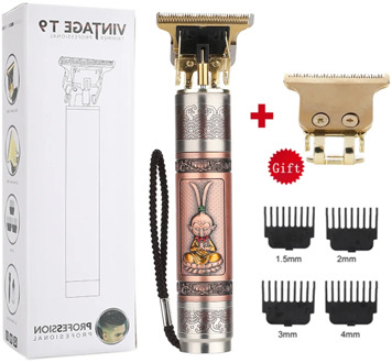 Men's Hair Trimmer Clipper Hitter Cordless Trimmer Men Baldheaded Hair Clipper HairCutting Machine+Replaced 0mm Hair Cutter Head