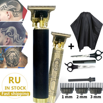 Men's hair trimmer Professional cordless haircut hair clipper beard trimmer shave Trimmer electric shaver 5