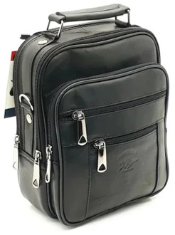 Men's Handbags Classic Geniune Leather Messenger Bags Travel business Cell Phone Bag Purse High Quality Multifunctional