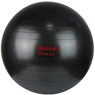 Men's Health Gym Ball - Fitnessbal - 75 Cm Zwart