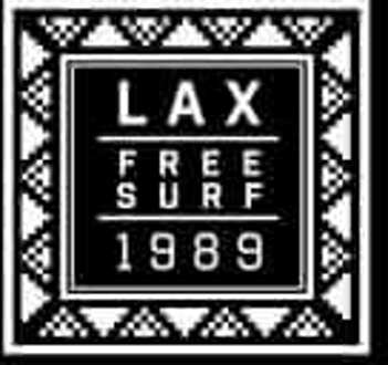 Men's Lax Free Surf T-Shirt - Black - 5XL Zwart