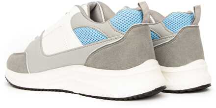 Men's Loyalty And Faith Mclean Trainers in White blue Wit